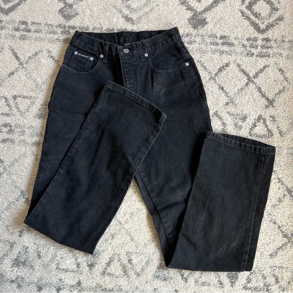 New York & Company Jeans Black Bootcut Size 2